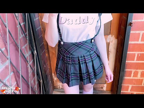 ❤️ Schoolgirl Sucks her dick deeply and fucks instead of classes. ❤ Just porn at us ☑
